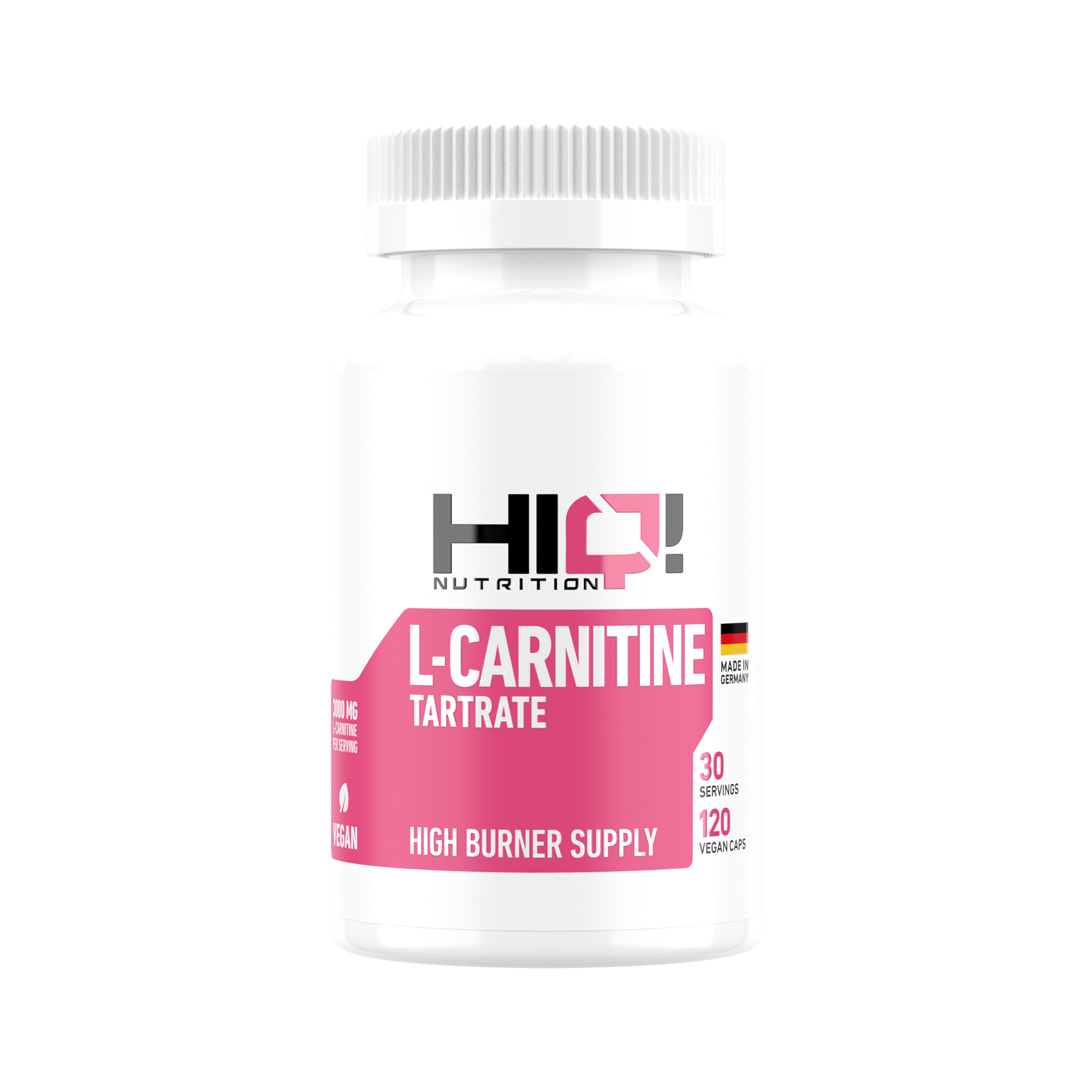 HIQ L-Carnitine Tartare 120 Capsules HIQ Nutrition HIQ L-Carnitine Tartare 120 Capsules HIQ Nutrition