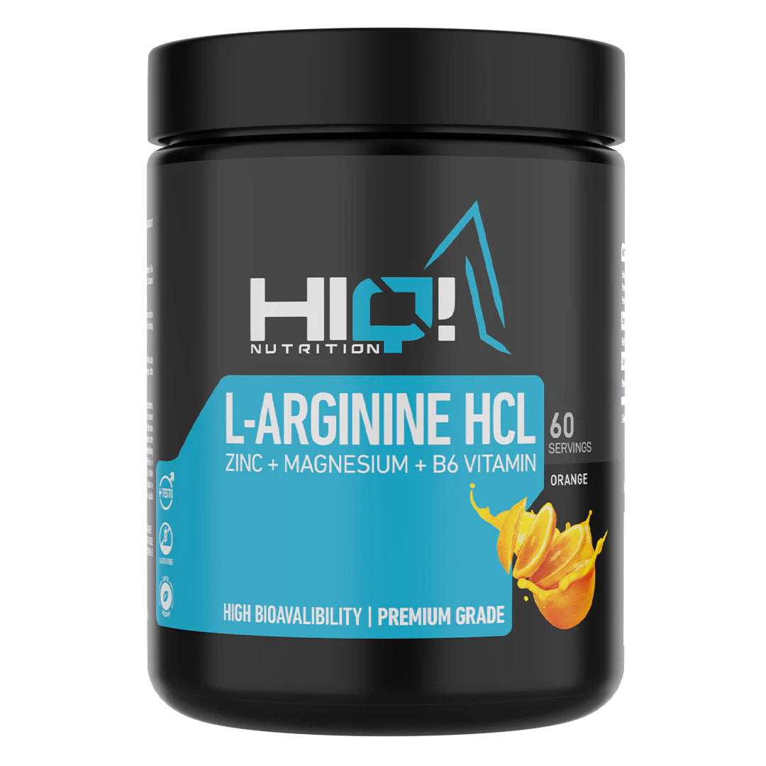 HIQ  L-Arginine Hcl Zinc + Magnesium + B6 Vitamin 480g
