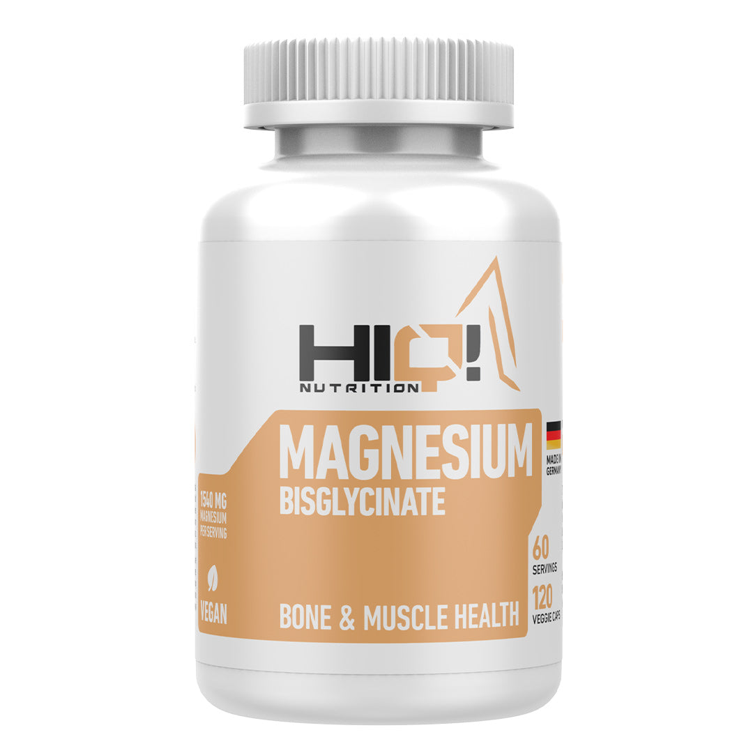 HIQ Magnesium 120 Caps.