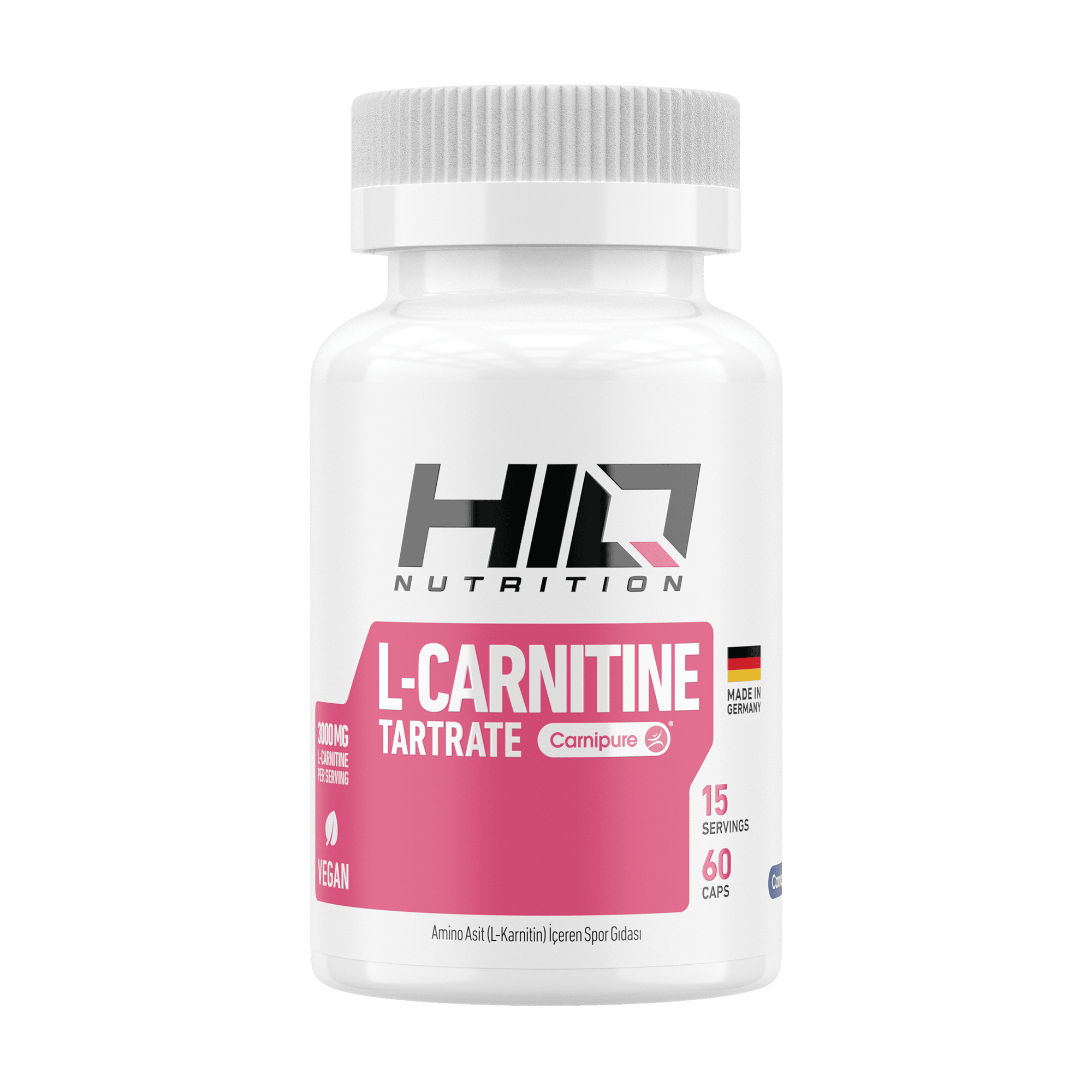 hiq l carnitine HIQ L-Carnitine Tartare 60 Kapsül – HIQ Nutrition