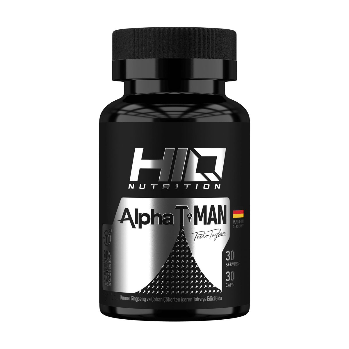 HIQ ALPHA T-MAN 30 CAPS.