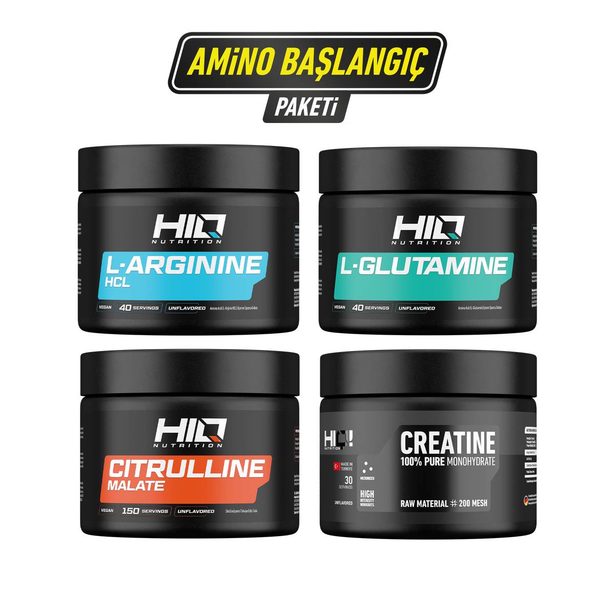 HIQ Amino Başlangıç Paketi + Shaker