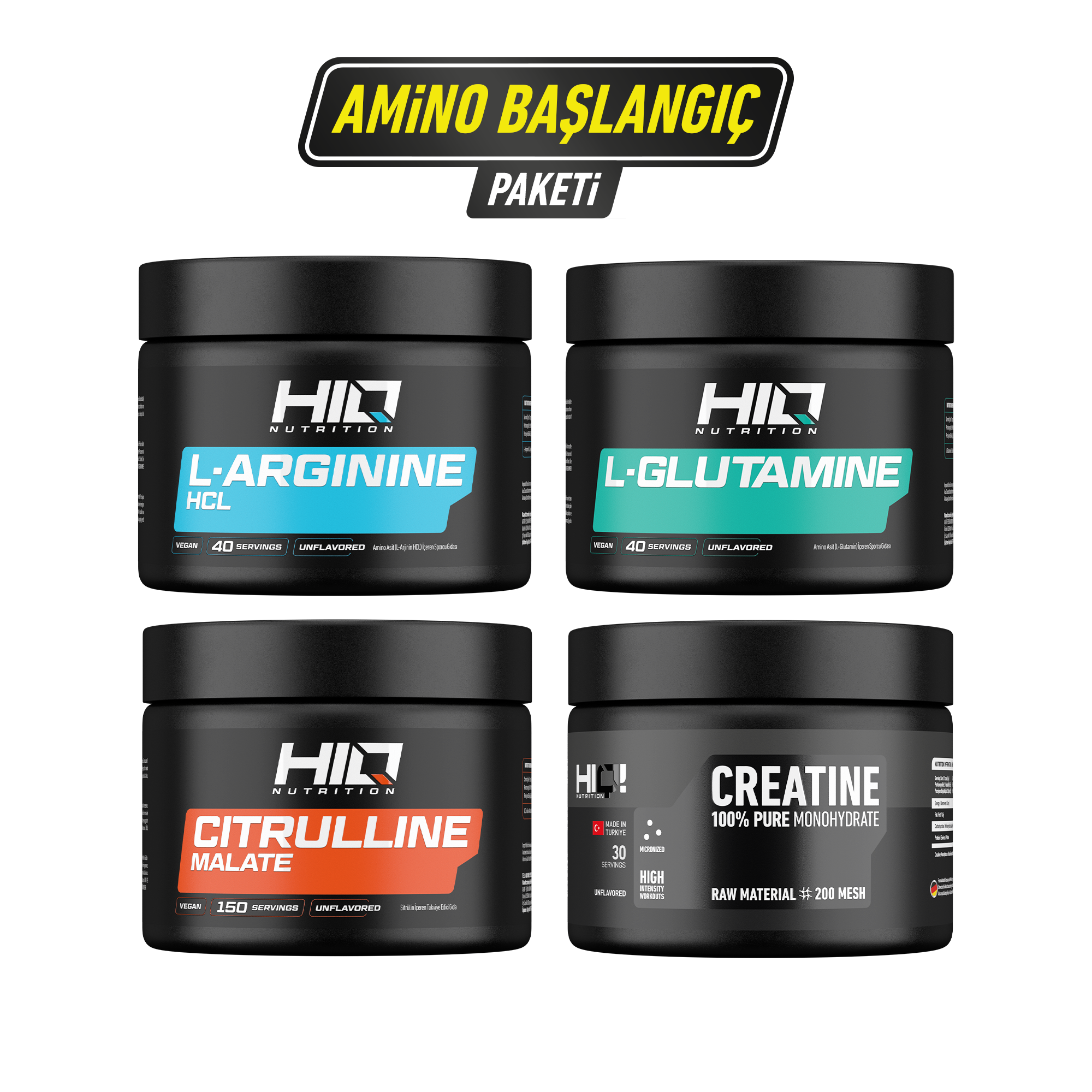 HIQ Amino Başlangıç Paketi + Shaker