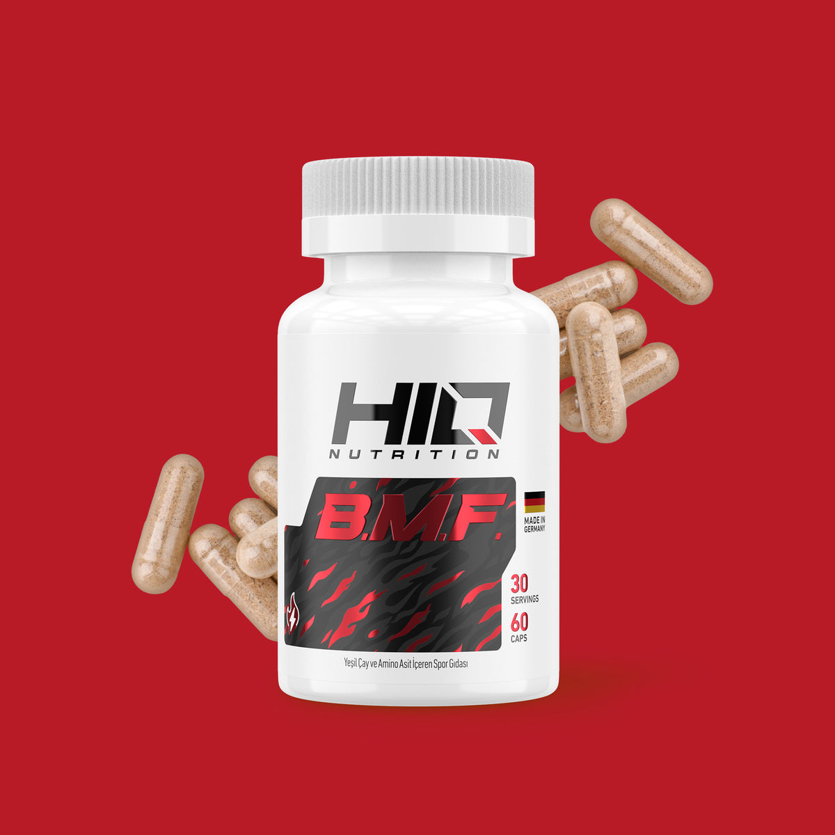 HIQ B.M.F. Extreme Thermo Burner 60 Kapsül