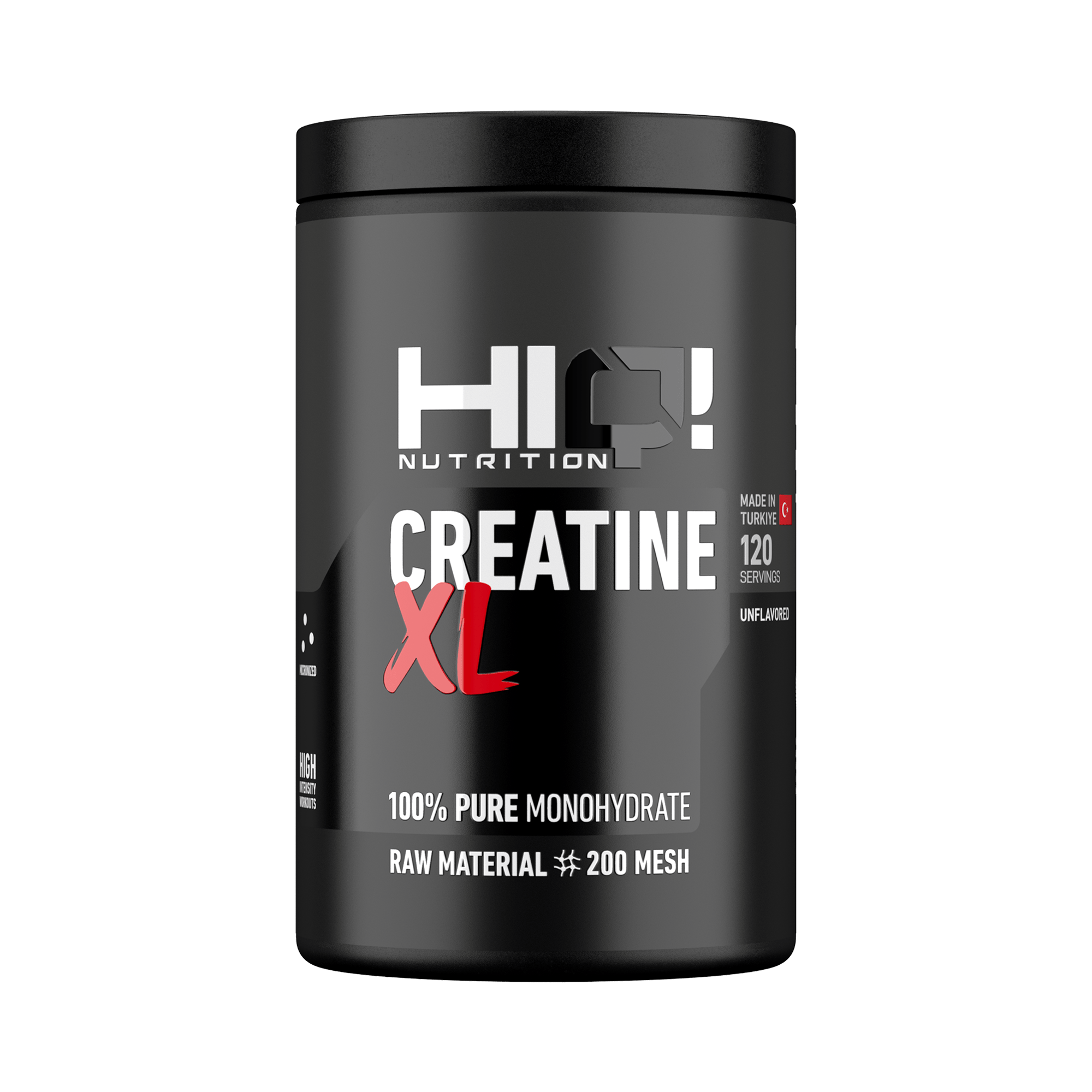 HIQ Creatine %100 Monohydrate XL 600g Unflavored