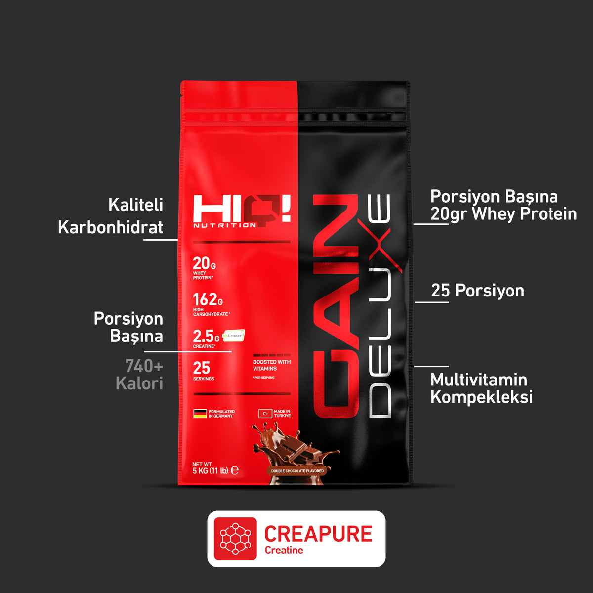 HIQ Gain Deluxe 5kg