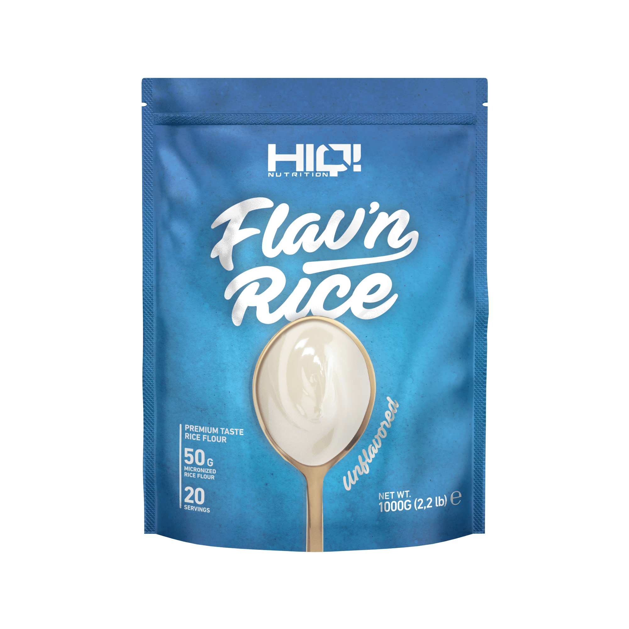 HIQ Flav'n Rice 1000g Unflavored