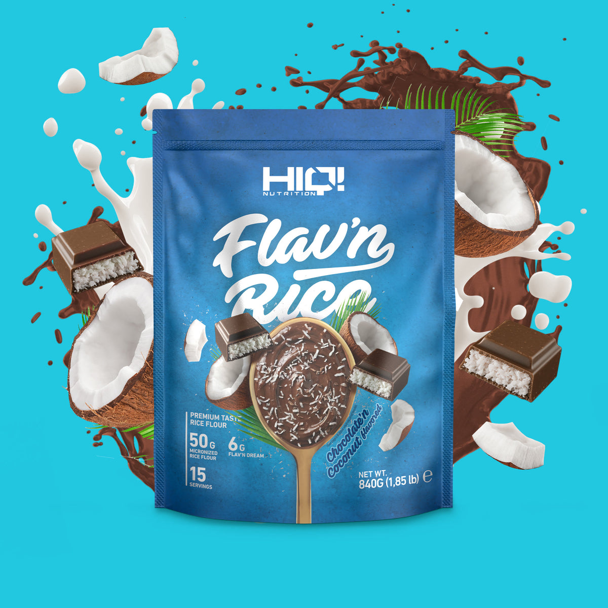 HIQ Flav'n Rice 840g
