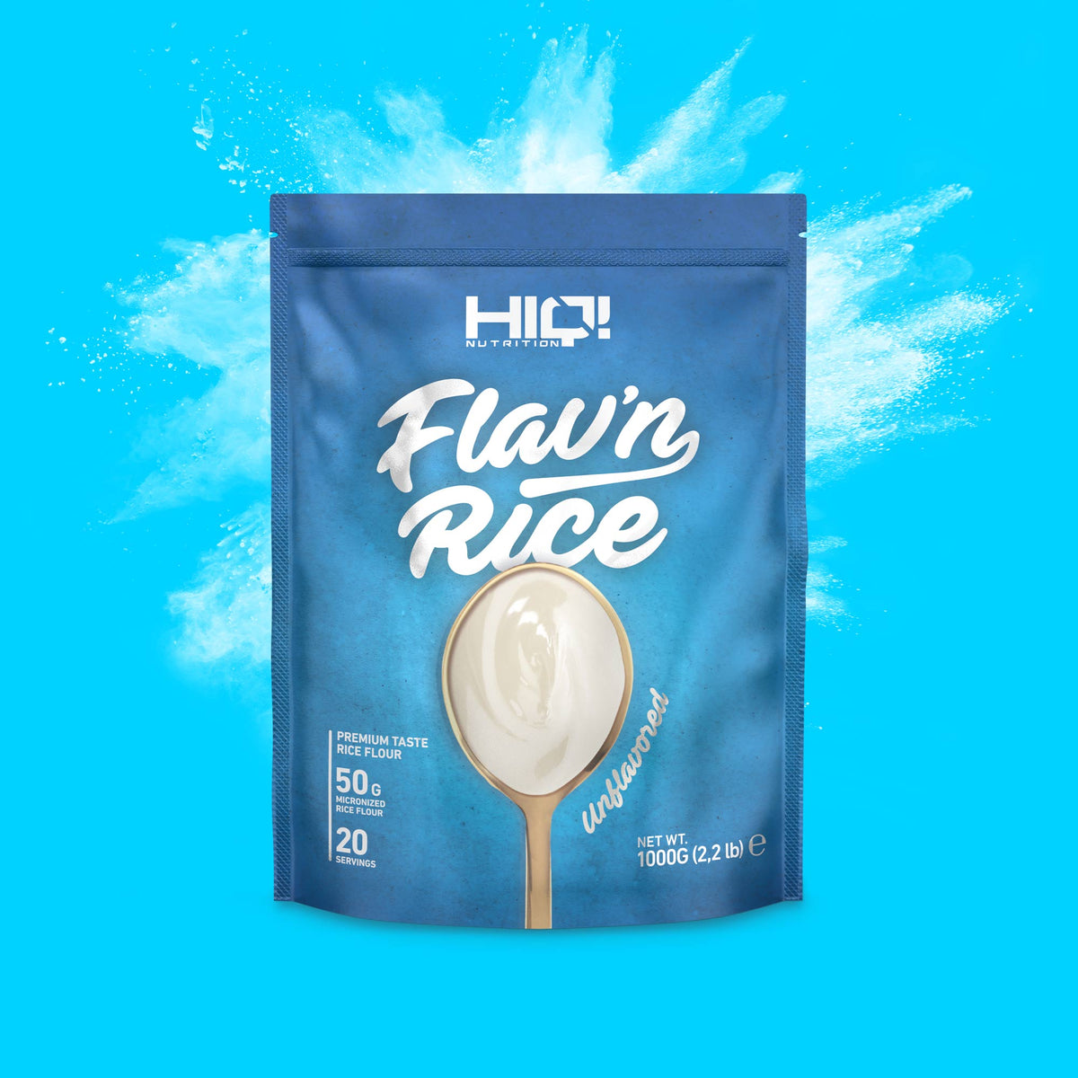 HIQ Flav'n Rice 1000g Unflavored
