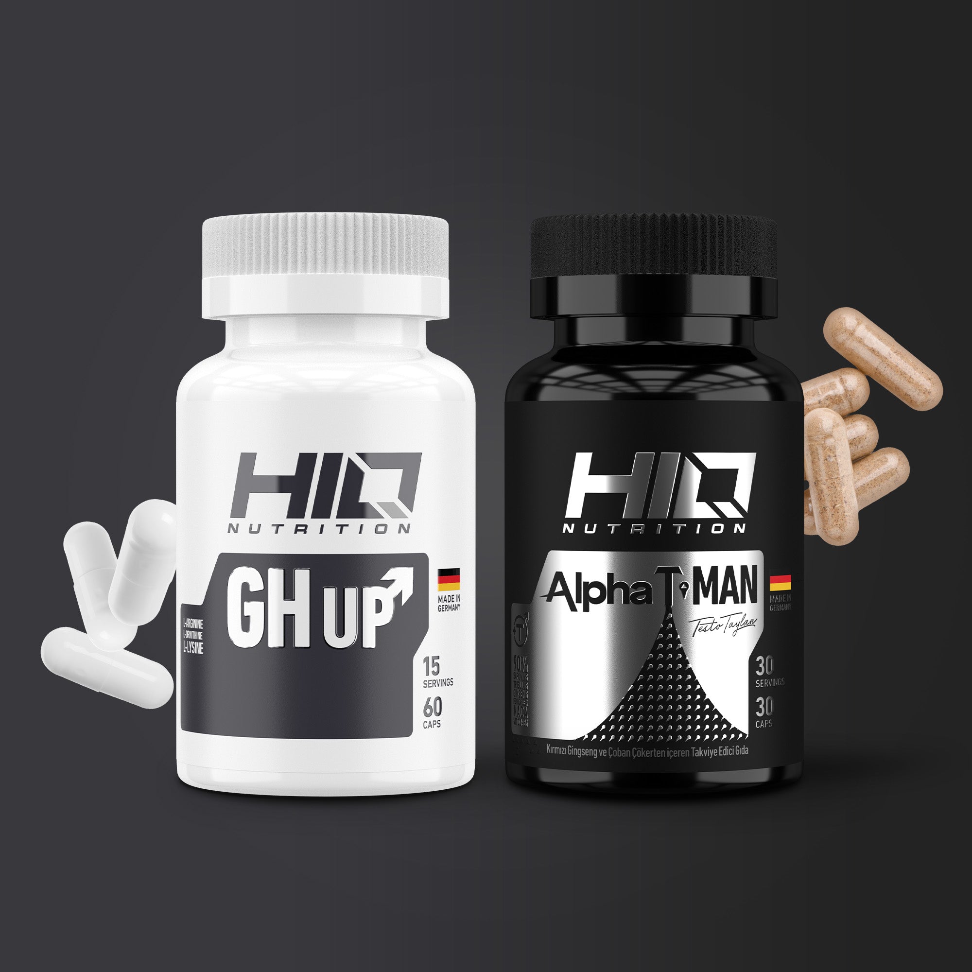 HIQ GH-UP & HIQ ALPHA T-MAN | Ekonomik Bundle