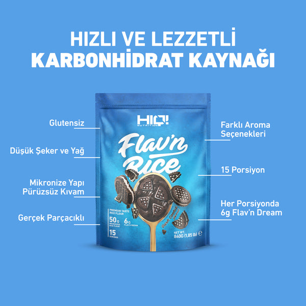 HIQ Flav'n Rice 840g