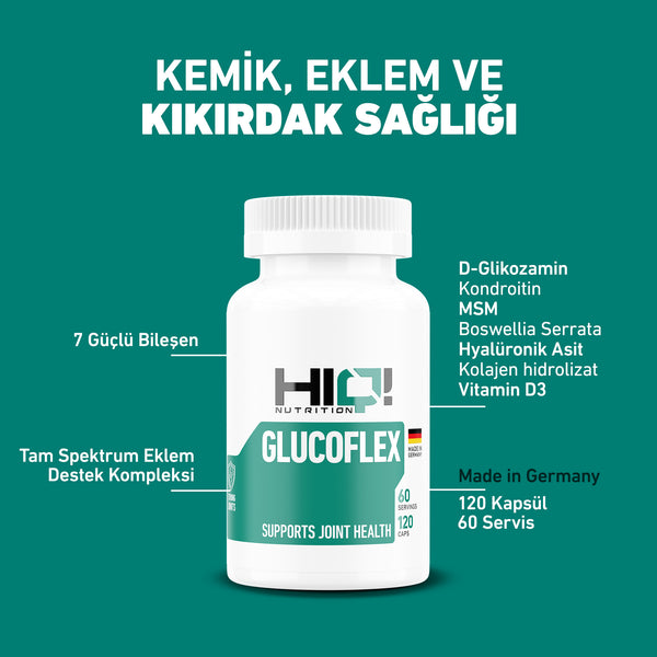 HIQ Glucoflex 120 Kapsül