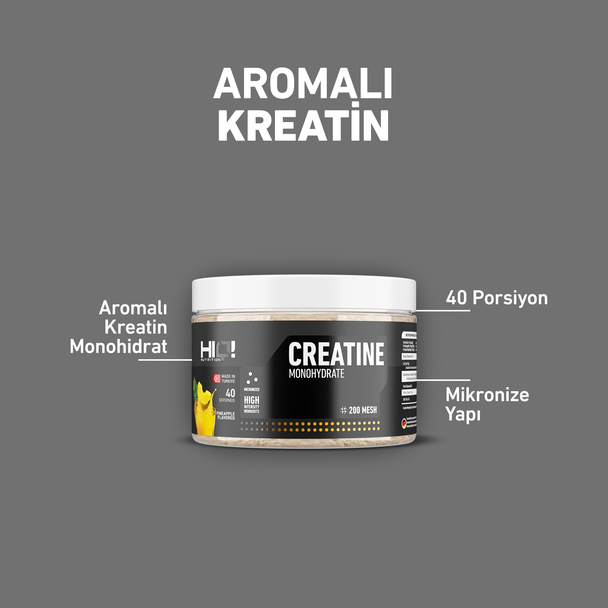 HIQ Creatine 240g