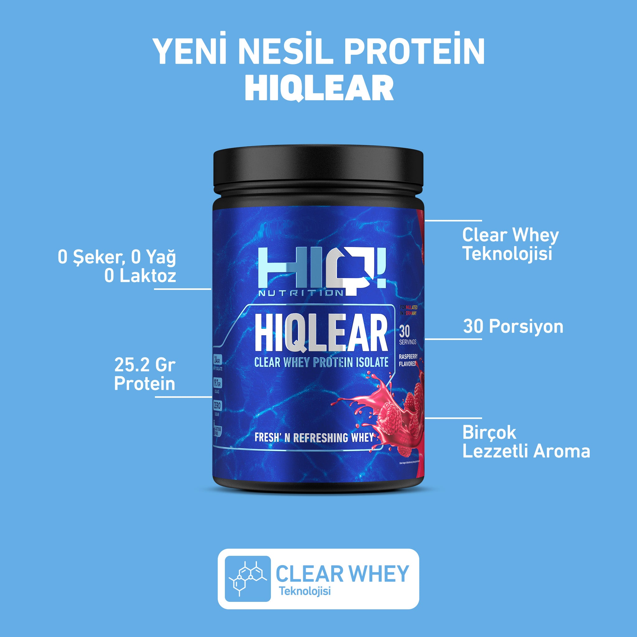 HIQ Hiqlear 900g