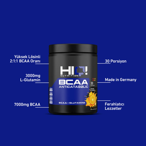 HIQ Bcaa Anticatabolic 390g