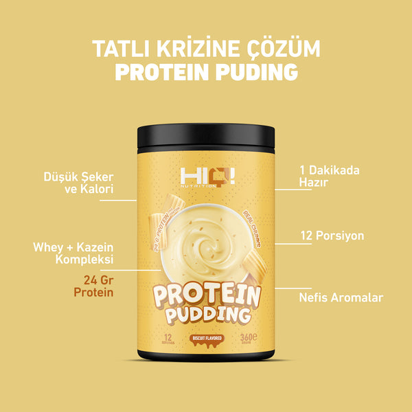 HIQ Protein Pudding 360g