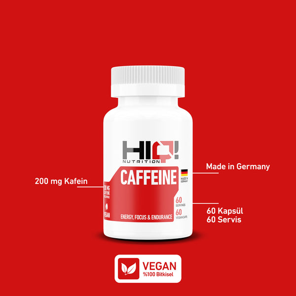 HIQ Caffeine 60 Kapsül