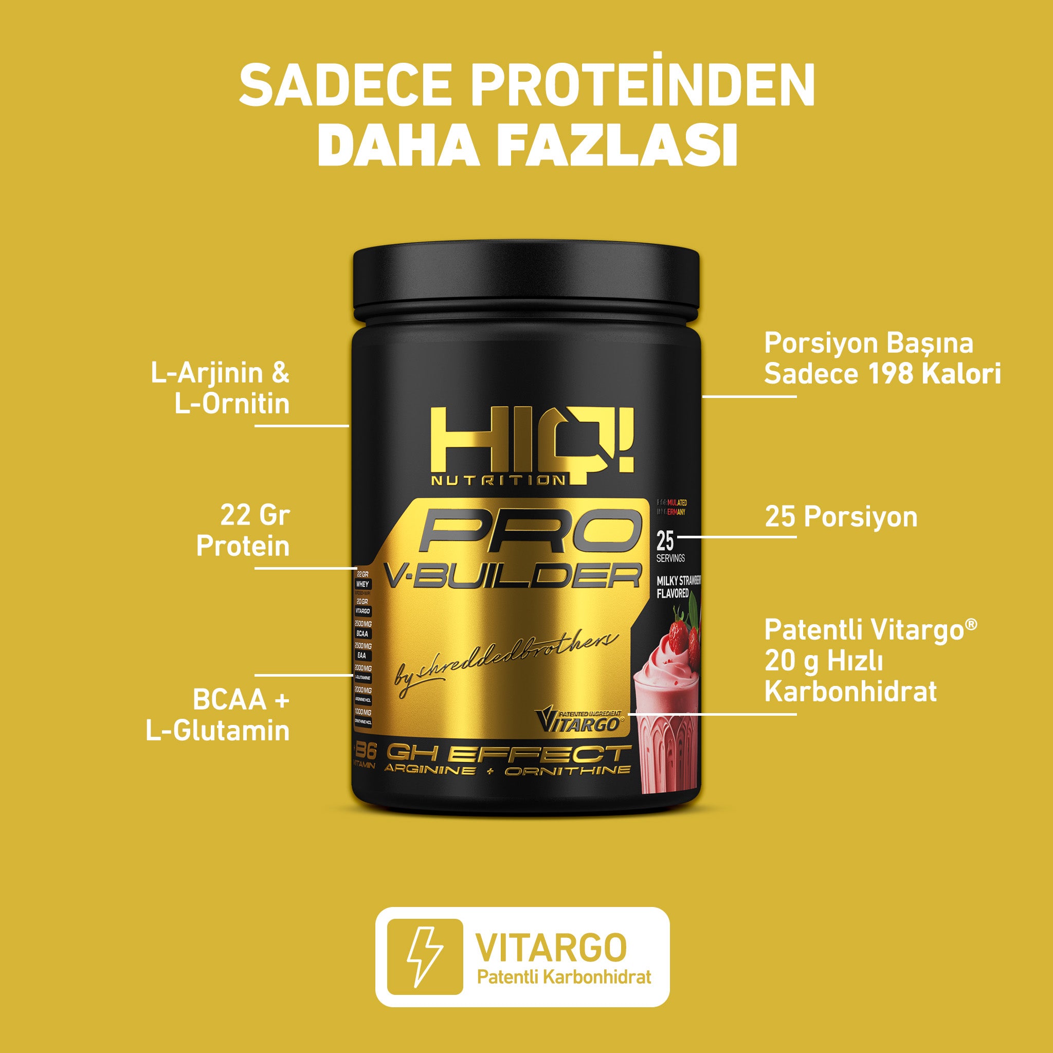 HIQ Pro V-Builder 1.25 Kg – HIQ Nutrition
