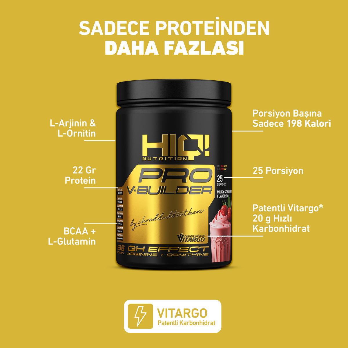 HIQ Pro V-Builder 1.25 Kg