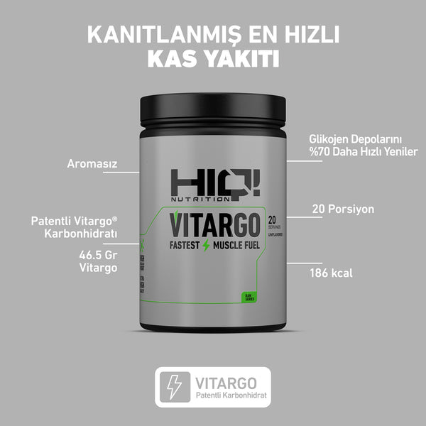 HIQ Vitargo 1000g Unflavored