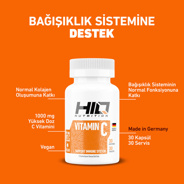 HIQ Vitamin C 30 Tablet