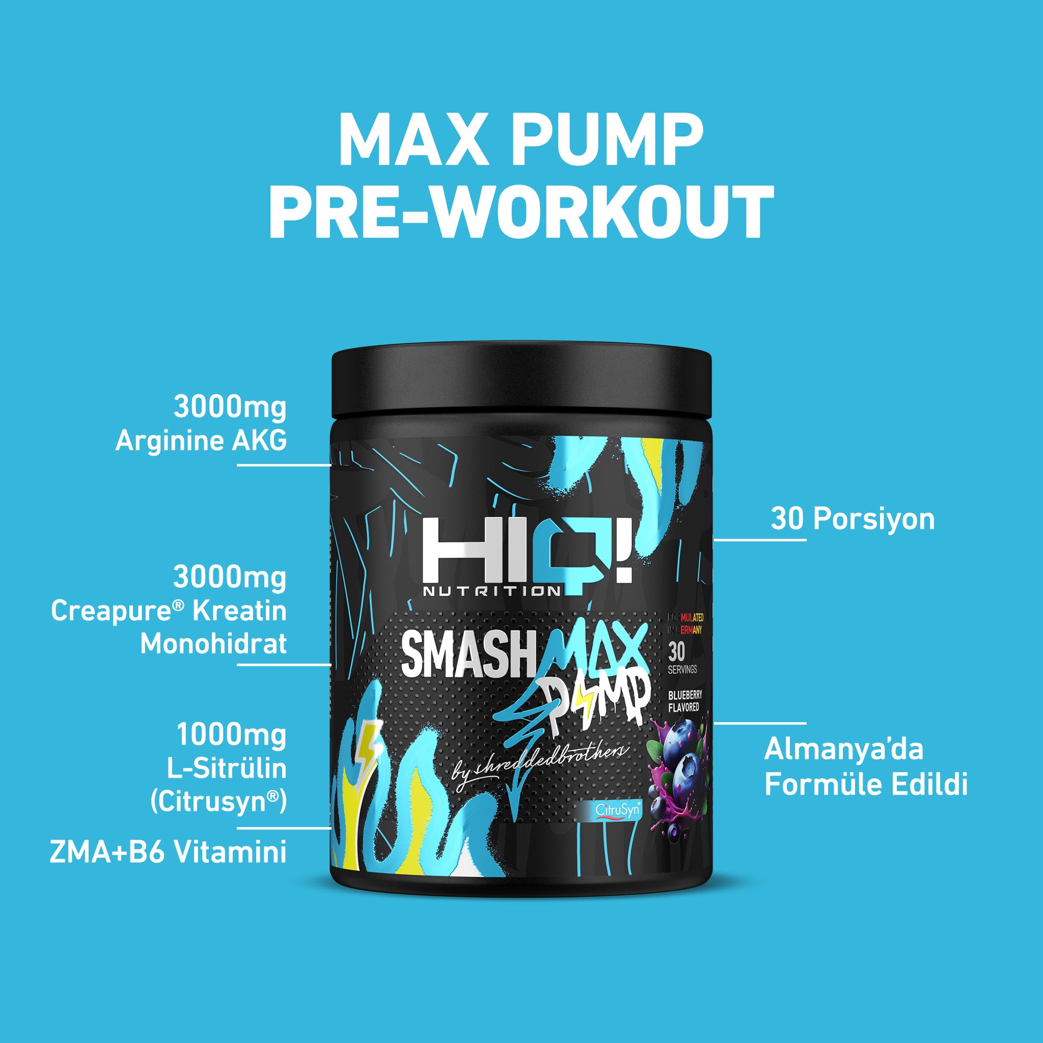 HIQ Smash Max Pmp 390g