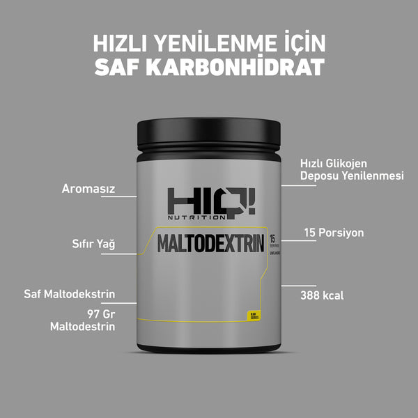 HIQ Maltodextrin 1500g Unflavored
