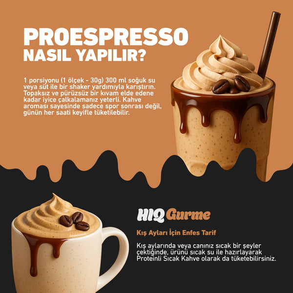 HIQ ProEspresso 900g Coffee Flavored