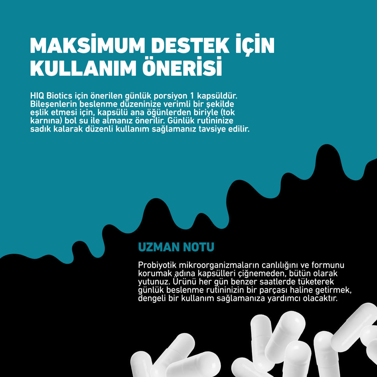 HIQ Biotics 30 Vegan Kapsül