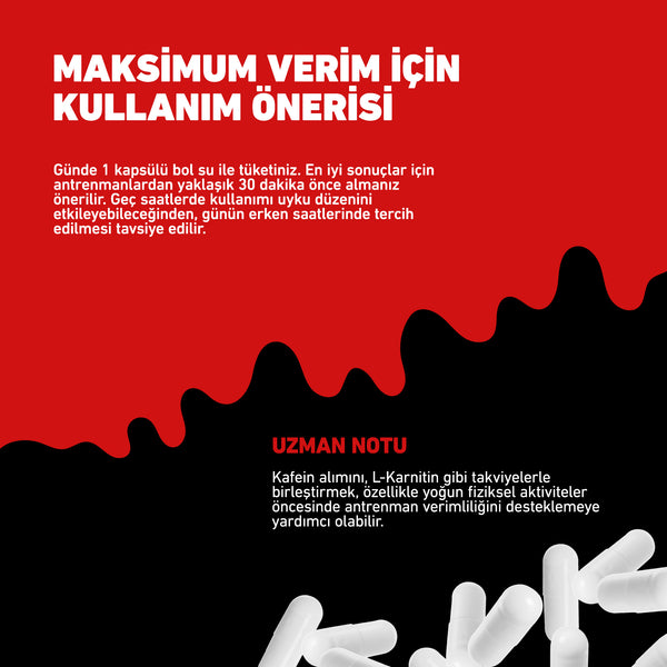 HIQ Caffeine 60 Kapsül