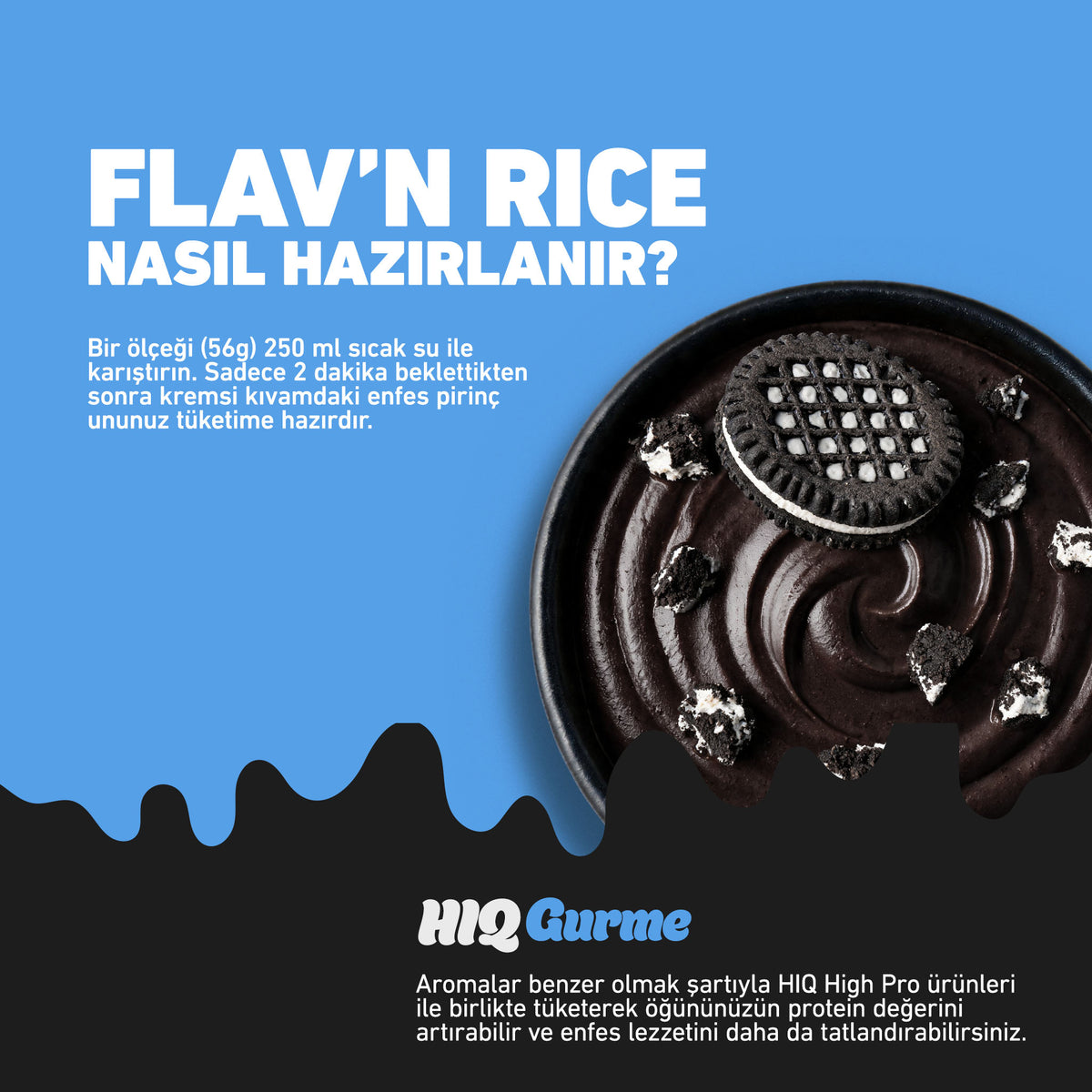 HIQ Flav'n Rice 840g