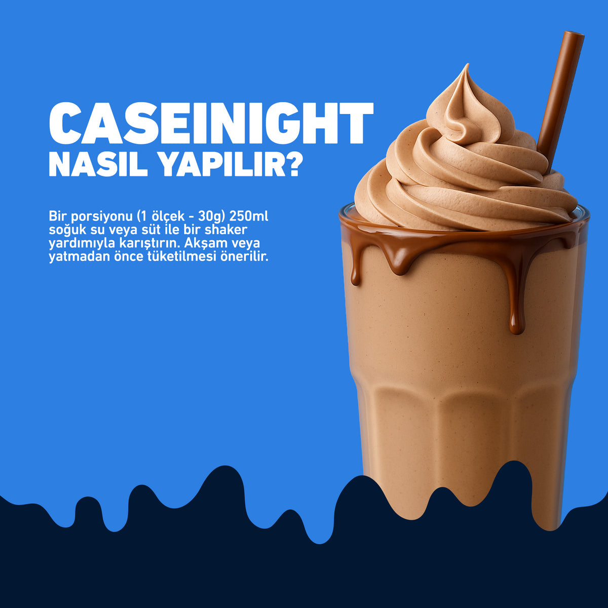 HIQ Caseinight Micellar Protein 900g