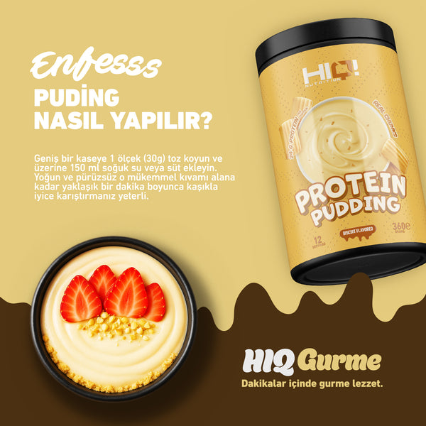 HIQ Protein Pudding 360g