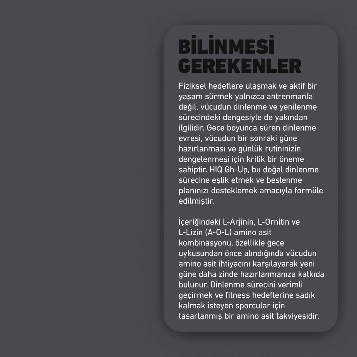 HIQ Gh-Up 60 Kapsül