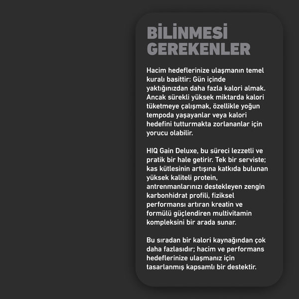 HIQ Gain Deluxe 5kg