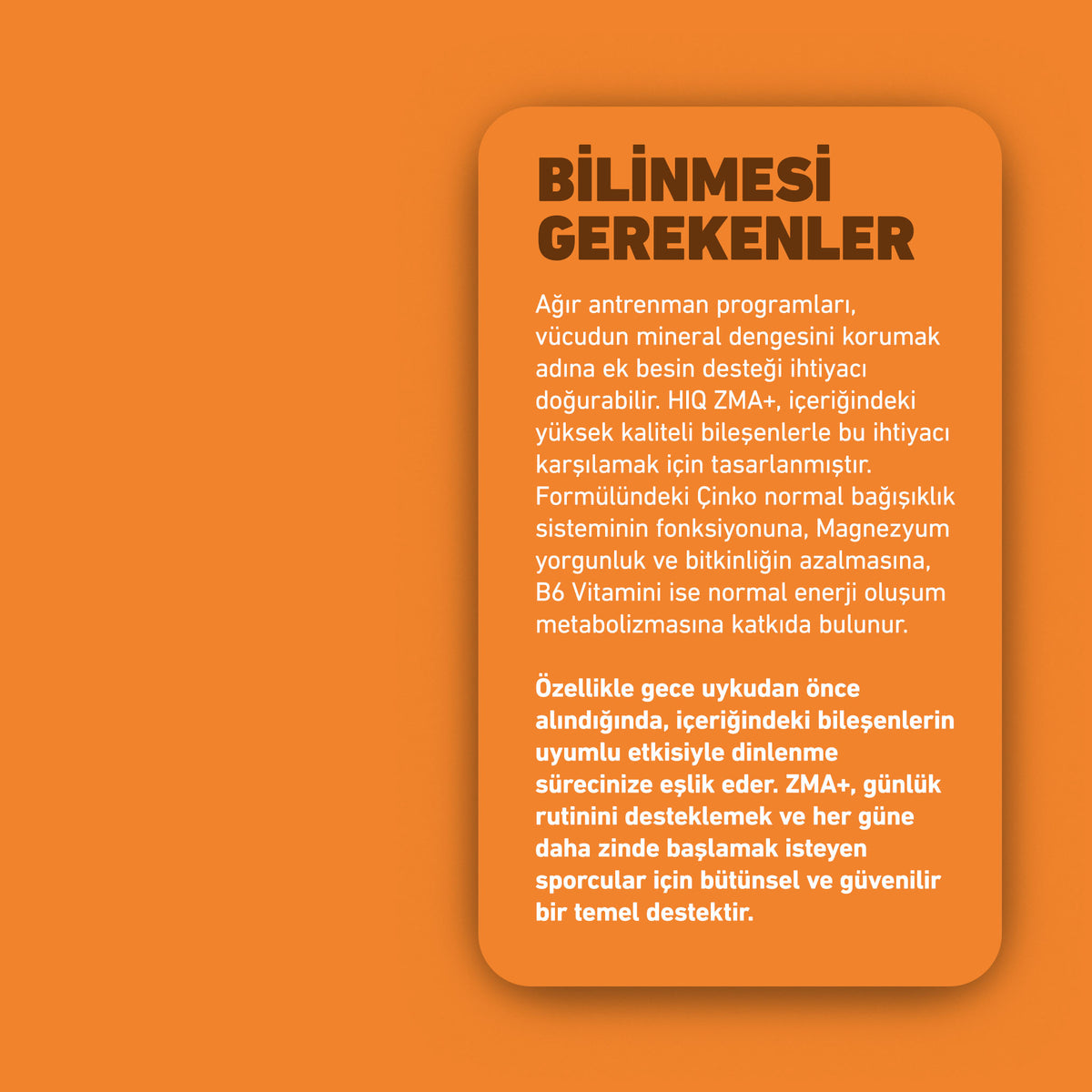HIQ Zma + 60 Kapsül
