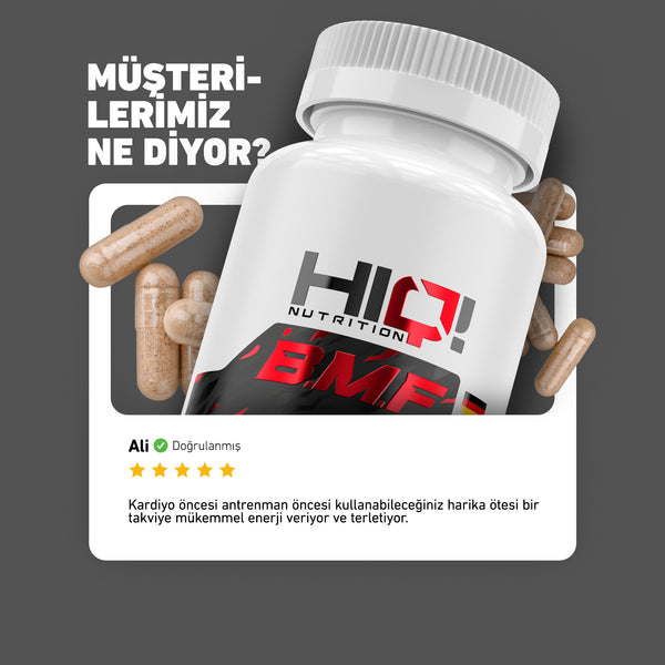 HIQ B.M.F. Extreme Thermo Burner 120 Kapsül