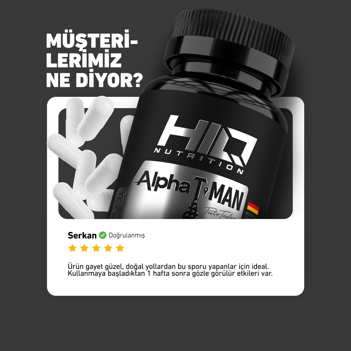 HIQ ALPHA T-MAN 30 CAPS.
