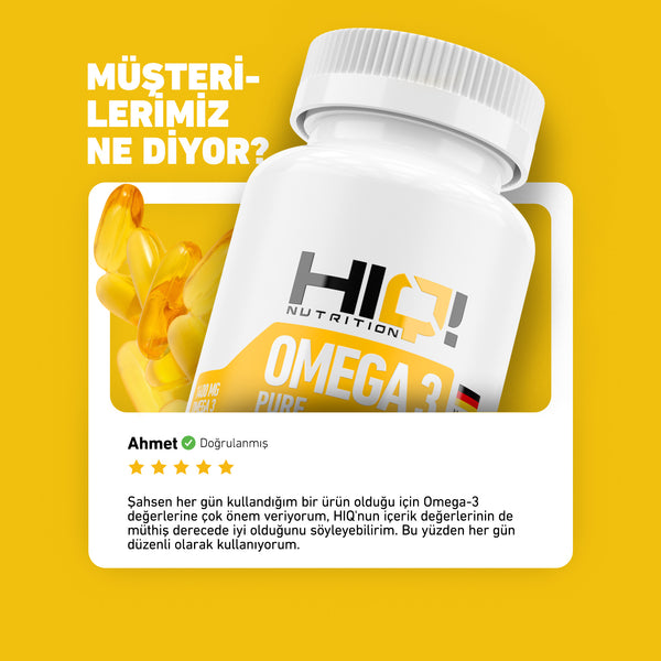 HIQ Omega 3 Pure 90 Softgels