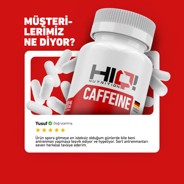 HIQ Caffeine 60 Kapsül