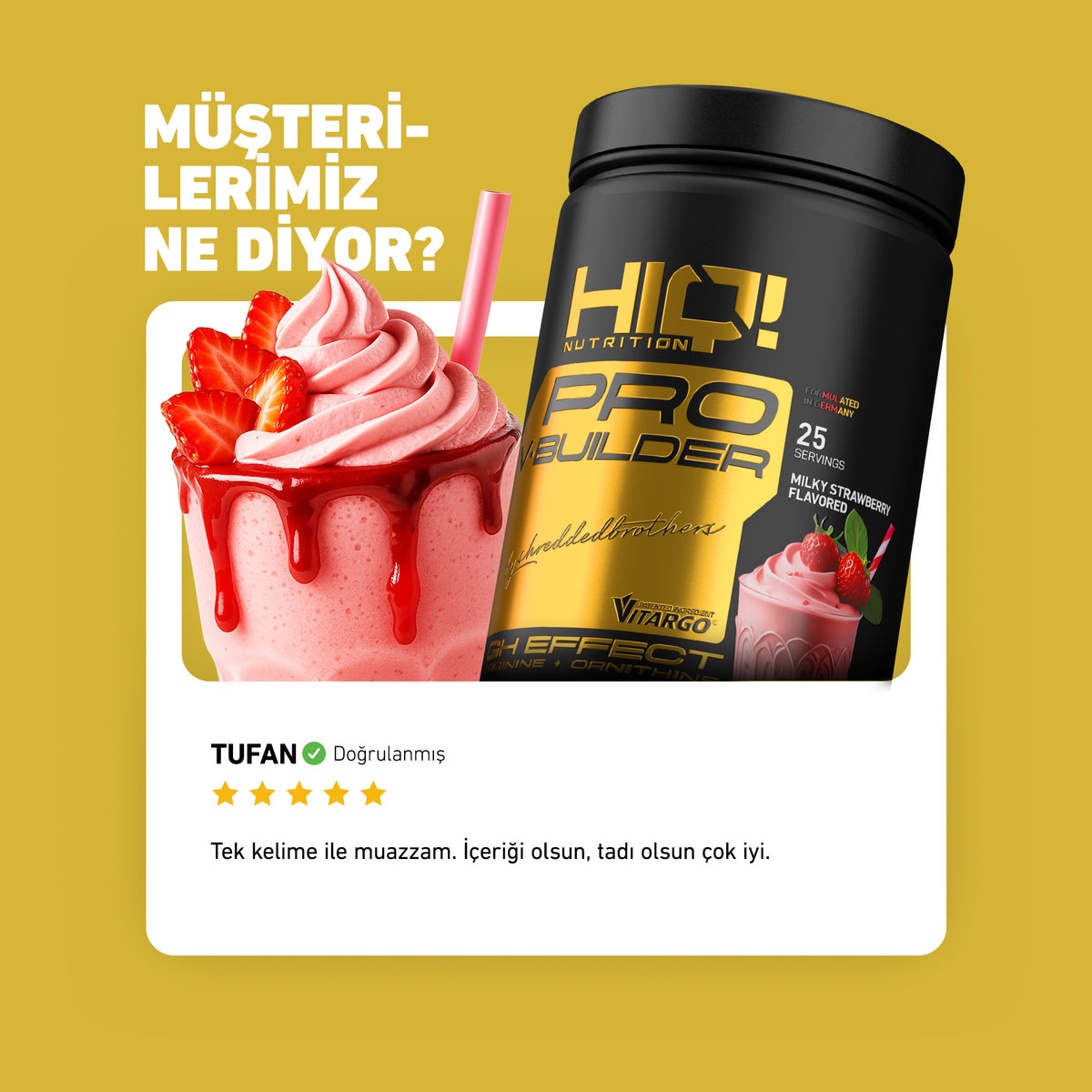 HIQ Pro V-Builder 1.25 Kg