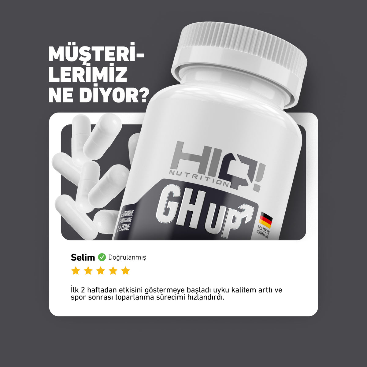 HIQ Gh-Up 120 Kapsül