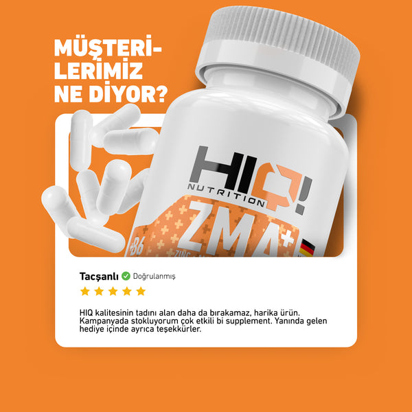 HIQ ZMA + 30 Kapsül