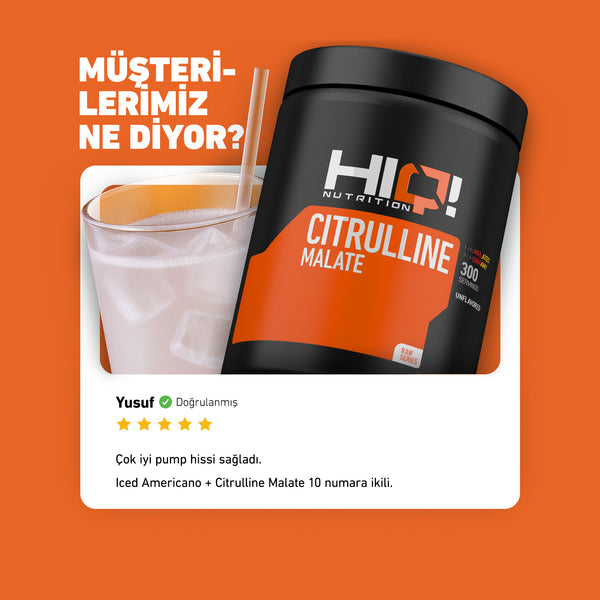 HIQ Citrulline Malate 300g Unflavored