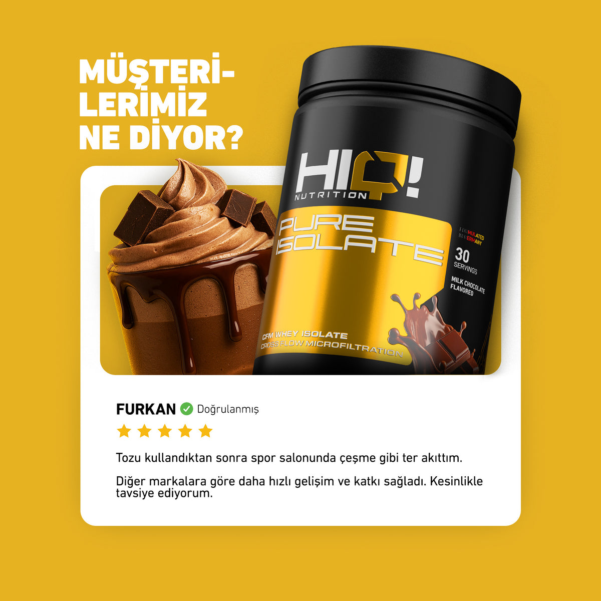 HIQ Isolate 900g