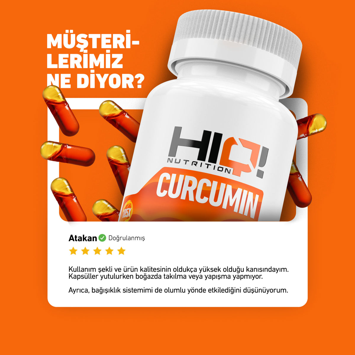 HIQ Curcumin 30 Liquid Capsules