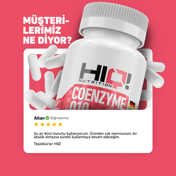 HIQ Coenzyme Q10 60 Kapsül