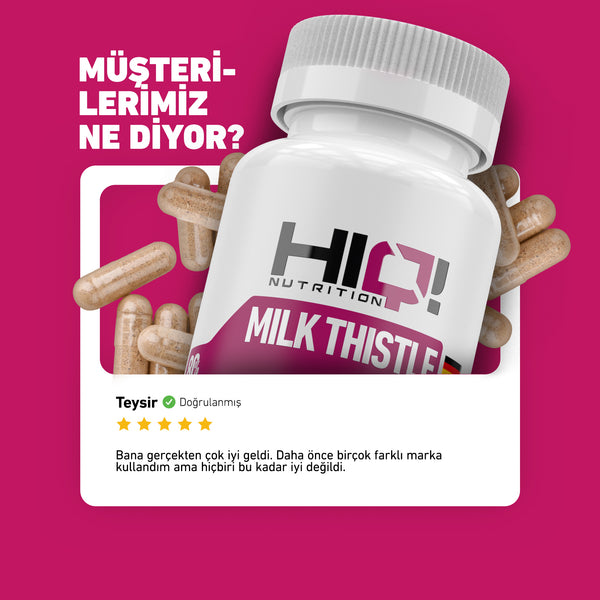 HIQ Milk Thistle 60 Kapsül