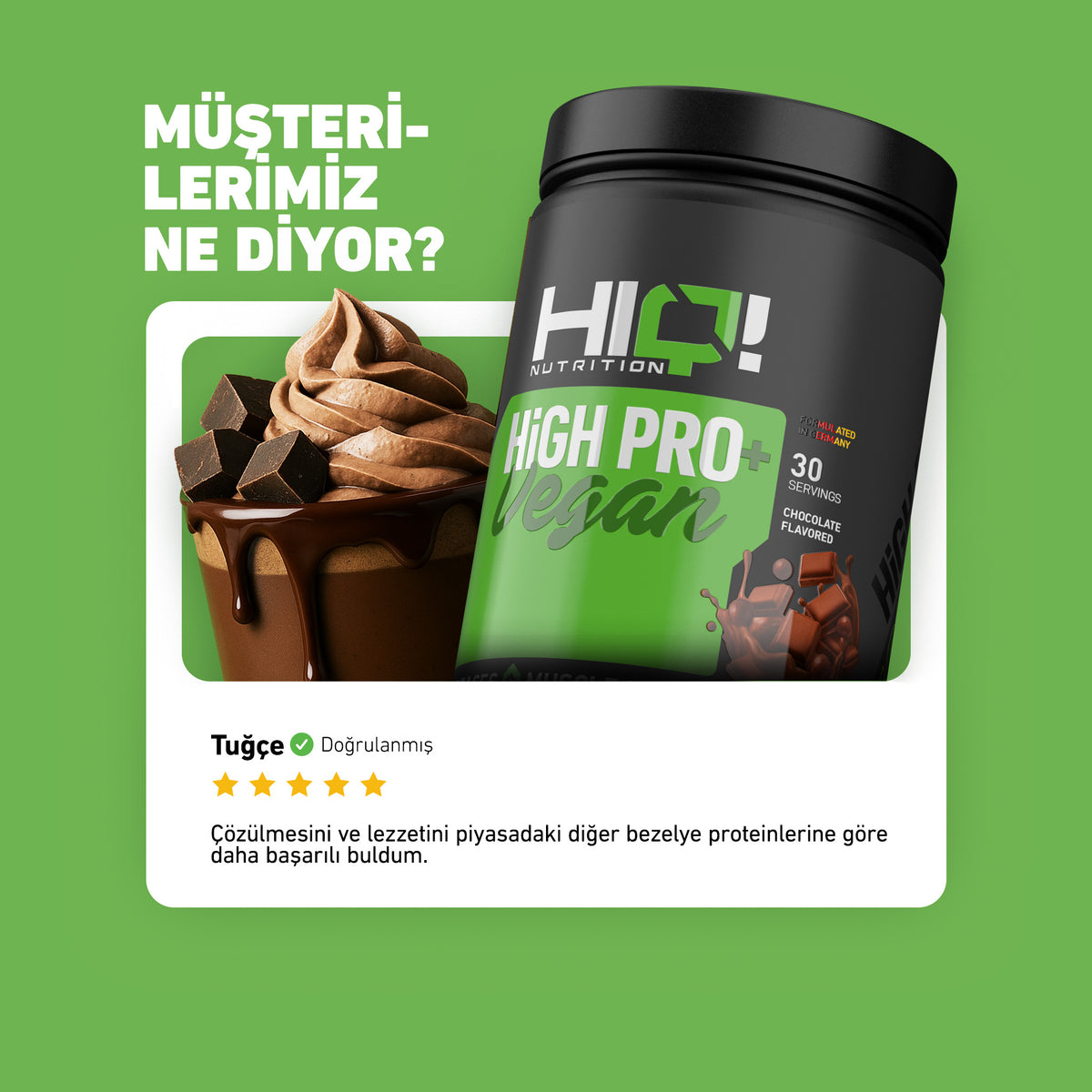 HIQ High Pro+ Vegan 900gr