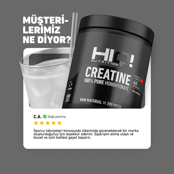HIQ Creatine 300g Unflavored